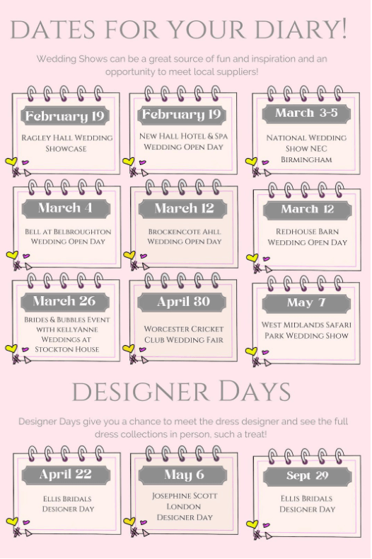 Dates for your diary