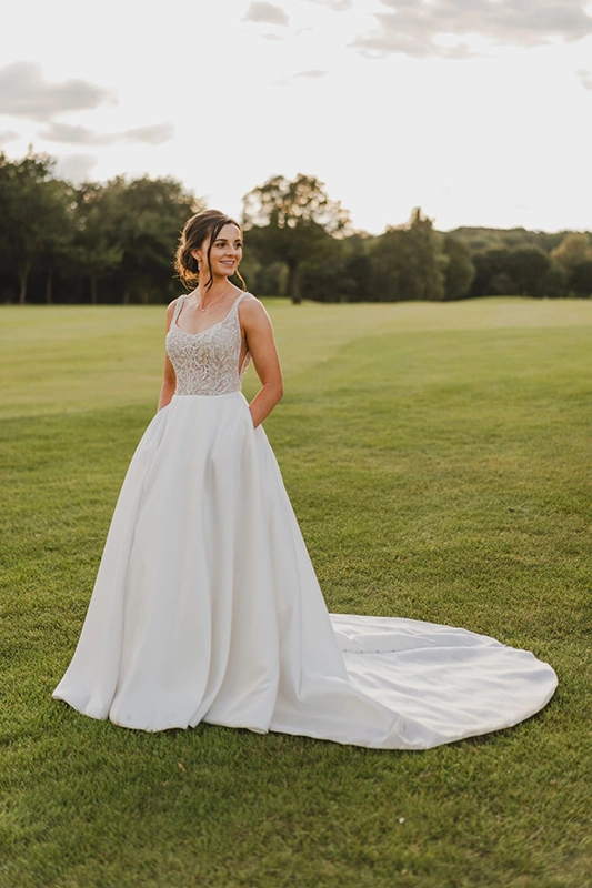 Real Bride Georgina- Wearing Justin Alexander -Are Wedding Dress Alterations Worth It